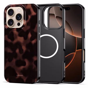 Tech-Protect Lamano Magnētiskais viedtālruņa apvalks iPhone 16 Pro - melns un sarkans