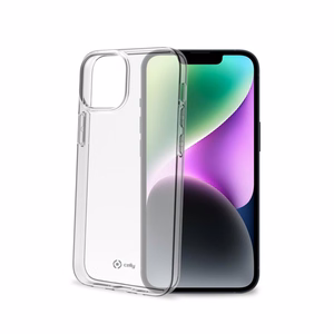 CELLY Gelskin aizmugures maciņš Apple iPhone 14, caurspīdīgs