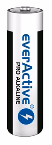 Sārmainās baterijas everActive Pro Alkaline LR6 AA - blisteris - 4 gab.