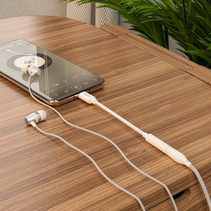 HOCO adapteris USB Type-C (M) - AUX 3.5mm (F)