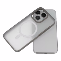 Smooth Feeling Magsafe Viedtālruņa apvalks Iphone 15 Plus titāniskais