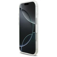 Karl Lagerfeld IML Karl RSG logotipa magnētiskais viedtālruņa apvalks iPhone 17 - caurspīdīgs