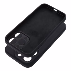 Silikona 2 mm viedtālruņa apvalks iPhone 16 Pro, melns