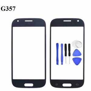 Outer Screen Glass Saderīgs ar Samsung G357Ace Lite LTE Balts HQ