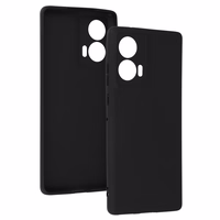 Matētais viedtālruņa apvalks MOTOROLA MOTO G96 5G melns