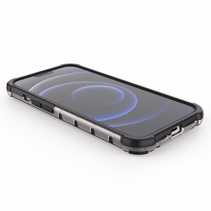 Honeycomb Case броневой чехол с TPU бампером для iPhone 13 Pro чёрный