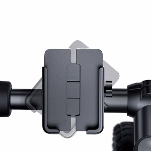 Wozinsky metal bicycle phone turētājs, scooters melns (WBHBK3)