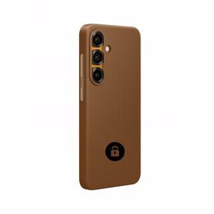Phone Case "Silicone Cover" for Samsung S921 S24 / Brown / in package