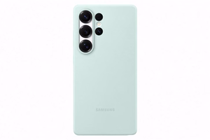 Samsung Silicone Case vāciņš Samsung Galaxy S25 Ultra telefonam, piparmētru krāsā
