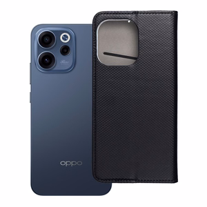 Atverams Smart Case Book maciņš Oppo Reno 15, melns
