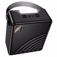 Ārējā baterija Power Bank Borofone BJ85 22.5W+PD20W 100000mAh melna