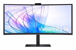 Samsung S65VC computer monitor 86.4 cm (34") 3440 x 1440 pixels UltraWide Quad HD LCD melns