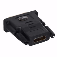Savio CL-21 cable gender changer DVI HDMI melns