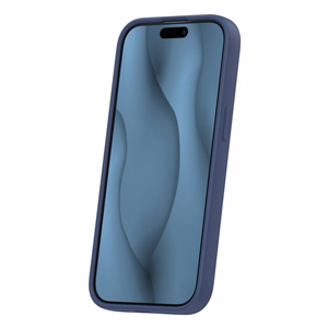 Silikona Thin Mag maciņš for iPhone 14 6,1" tumši zils