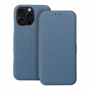 FOLIO Sānu magnētiskais grāmatas apvalks IPHONE 16 PRO MAX zils