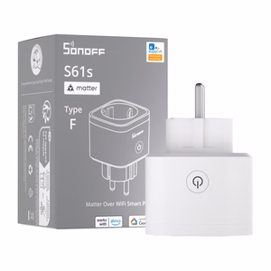 SONOFF S61s Matter ārējā kontaktdakša ar Wi-Fi
