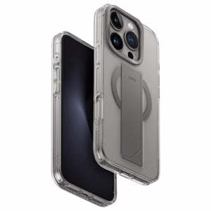 Uniq Heldro Max Magclick uzlādes viedtālruņa apvalks iPhone 16 Pro - caurspīdīgs