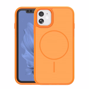 Frame Thin Mag чехол для iPhone 11 оранжевый