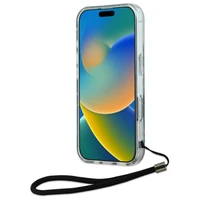 Karl Lagerfeld Zebra Ar Auklu iPhone 16 Viedtālruņa Apvalks - Violeta