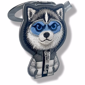Nimmy Cool&Cute 2.0 Wolf magnētiskais piekariņš melns