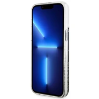 Guess GUHCP14XLCSGSGK iPhone 14 Pro Max 6.7" melns/melns cietais apvalks Liquid Glitter Marble