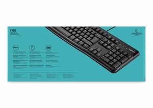 Logi K120 vadu tastatūra melna OEM US