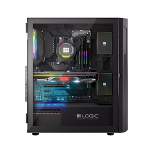 Logic ARAMIS ARGB MINIDI USB 3.0 datora korpuss, melns