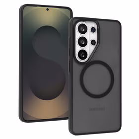 Liavec Soft Maciņš Metal Frame for Samsung Galaxy S26 Plus melns