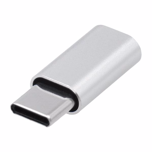Adapteris Micro USB to Type C Blue Star - balts