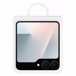 Samsung Silicone Case for Samsung Galaxy Z Flip7 FE - White