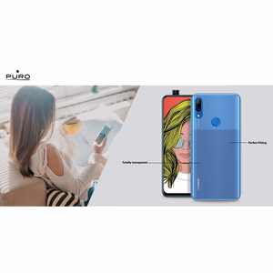Puro 0.3 Nude vāciņš ierīcei Huawei P Smart Z, caurspīdīgs