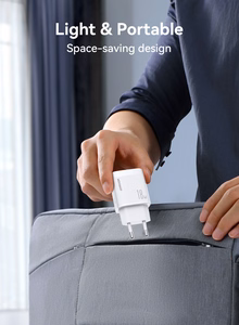 Joyroom JR-TF4 18W sienas lādētājs ar 3A USB-A - USB-C 1m kabeli melns