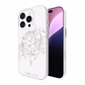 Case-Mate Karat MagSafe vāciņš ar perlamutra ielaidumiem ierīcei iPhone 16 Pro, A Touch of Pearl