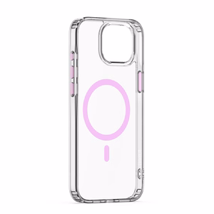 Etteri Krāsains Magnētiskais viedtālruņa apvalks iPhone 14 6,1" rozā