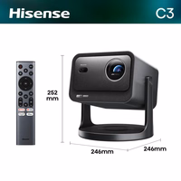Hisense C3 DLP UHD 4K (3840x2160) 3D metālisks