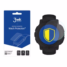 Rūdītais stikls 3mk Watch Protection FlexibleGlass paredzēts Garmin Instinct 2 / Solar