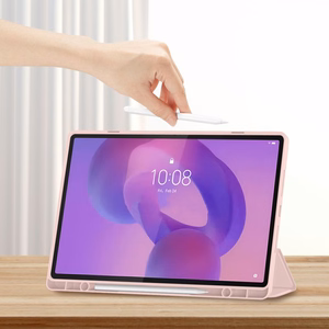 TechProtect SmartMaciņš Pen Maciņš Lenovo Idea Tab Plus 12.1 TB-361 - Rozā