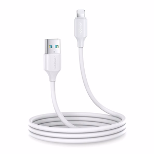Joyroom Long-Lasting Series A9 USB-A / Lightning 2.4A kabelis 1m - balts