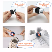 Tech-Protect Smooth 4 komplekts viedtālruņa apvalks Apple AirTag 1/2 bērniem - daudzkrāsains