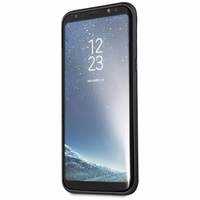 Karl Lagerfeld Choupette In Love Viedtālruņa apvalks Samsung Galaxy S8 Plus - melna