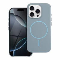 Premium glancēts magnētiskais apvalks ar kameras vadības pogu, saderīgs ar MagSafe, IPHONE 16 PRO piparmētru