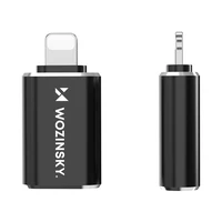 Wozinsky WALC-01 Lightning uz USB-C adapteris – melns
