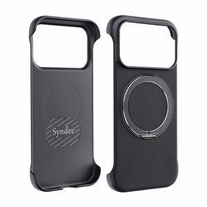 Case for iPhone 17 AIR Edge Free compatible with MagSafe black