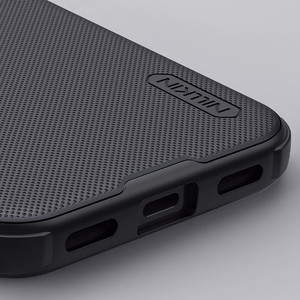 Nillkin Super Frosted Shield Pro magnētiskais apvalks priekš Google Pixel 10/10 Pro, saderīgs ar MagSafe - melns