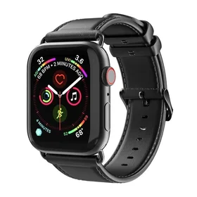 Siksniņa Dux Ducis Business Series Apple Watch 38/40/41mm Black