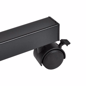 Maclean pārvietojams galdiņš un klēpjdatora statīvs, melnā krāsā, regulējams augstums 59-89cm, līdz 30kg, MC-121 B