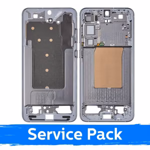 Vidējais rāmis Samsung S936 S25 Plus / Silver Shadow / (Service Pack)