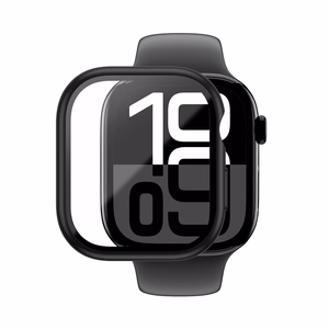 AmazingThing Radix stikla apvalks Apple Watch 42 mm - melns