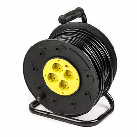 Extension Cord ar Reel 50m, 4 sockets, 3x2.5mm2