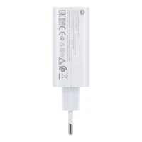 XIAOMI oriģinālais lādētājs USB A QC3.0 3A 120W MDY-14-EE balts bulk